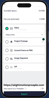 Alight Motion Mod APK 20 AM Mod Audio Synchronization Tools
