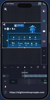 Alight Motion Mod APK 14 Alight Motion Mod APK Keyframe Animations 1