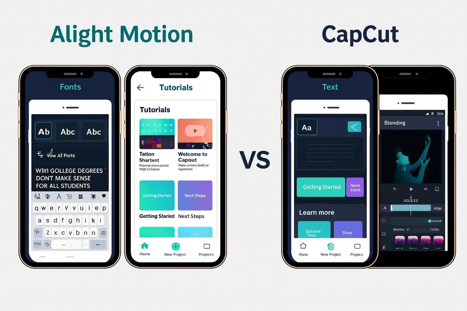 Alight Motion vs capcut 2 alight motion vs capcut which is better
