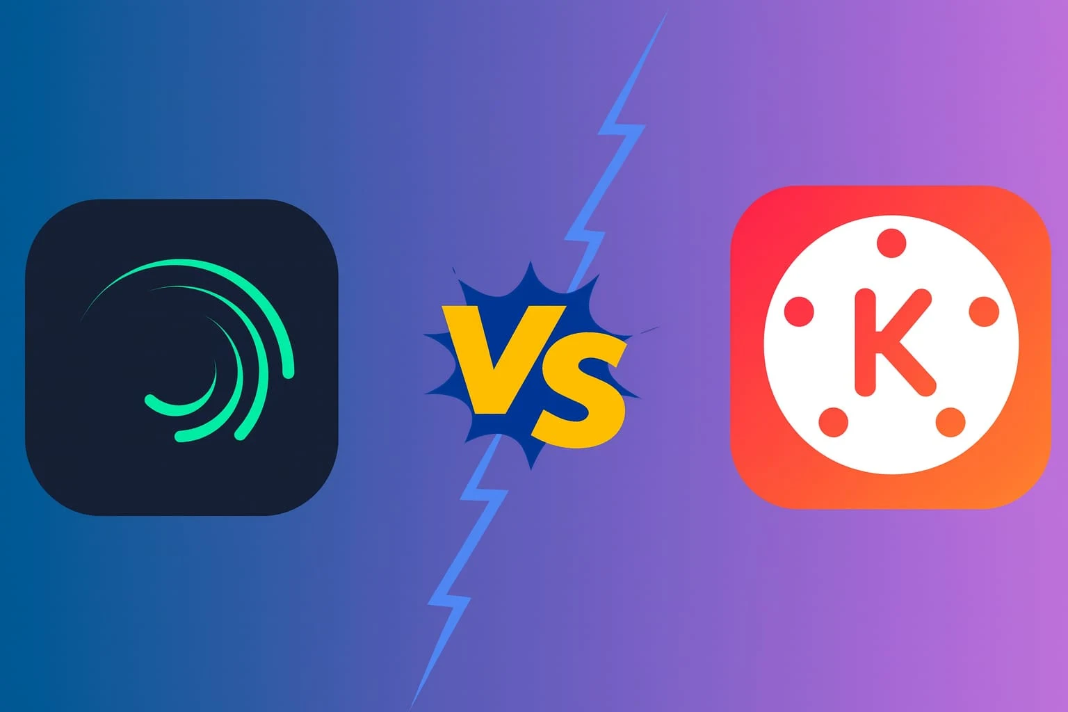 alight motion vs kinemaster