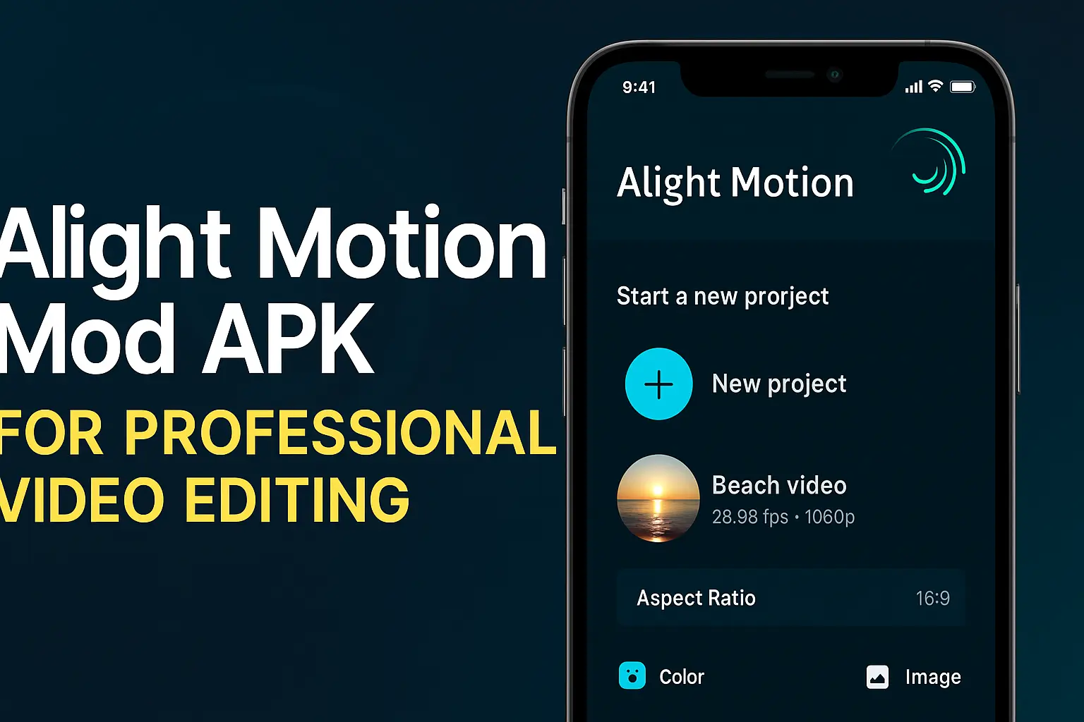 alight motion mod apk for professional editing